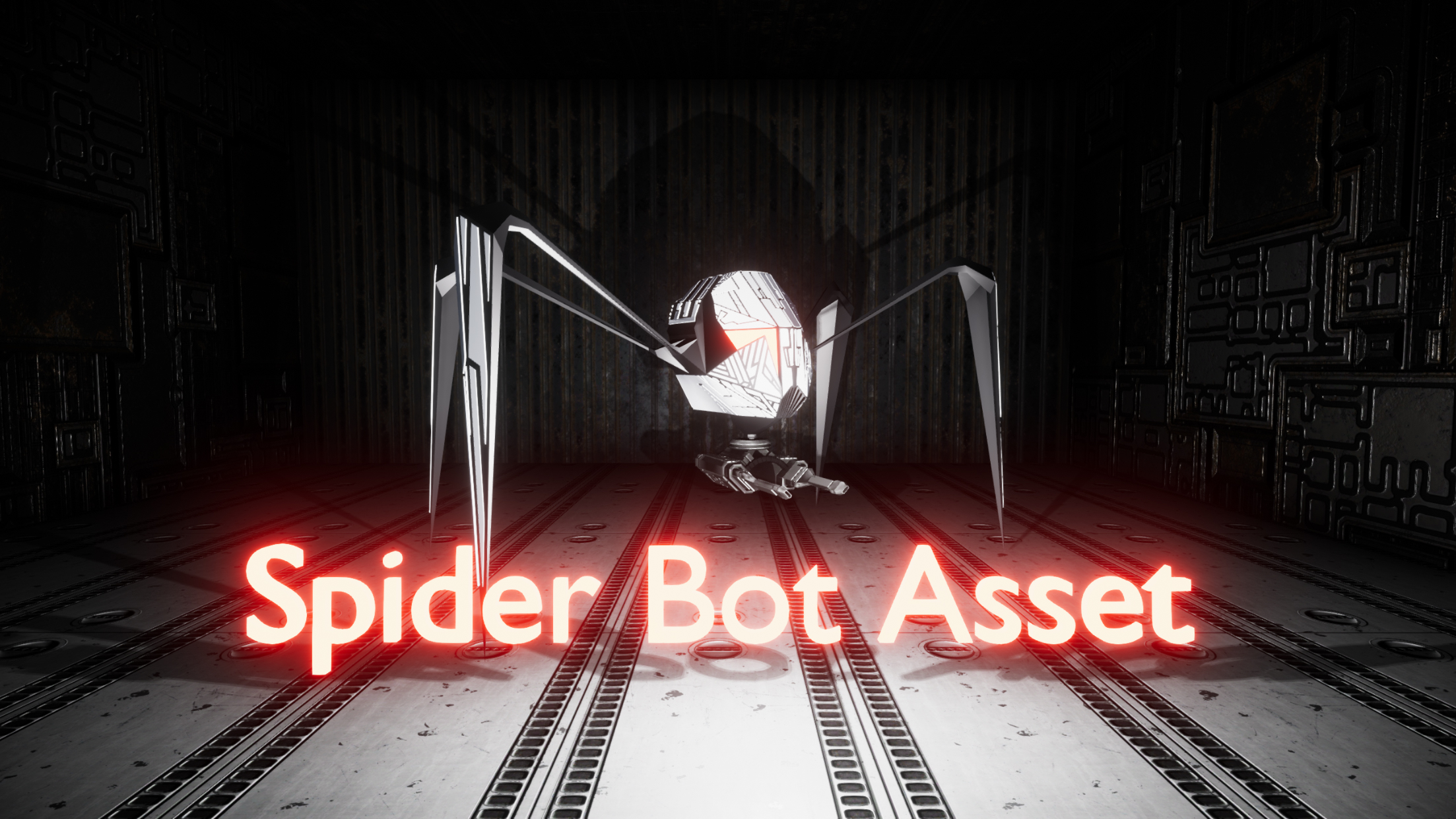 Spider Bot Asset